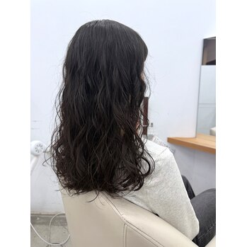 ロングウエーブ　エアーパーマ　お手入れらw