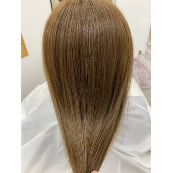 ブリーチ無し オリーブベージュ！