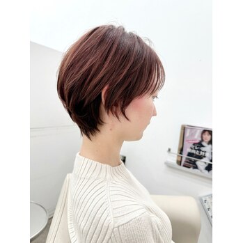 広島袋町で叶うに合わせ大人ショート&イルミナカラー