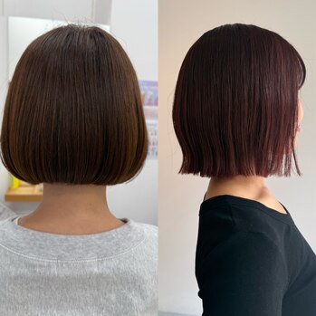 広島袋町で叶う刈り上げ女子　ツーブロ刈り上げボブ