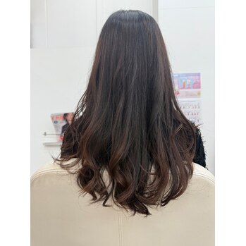 広島で叶うレイヤー、ストレートデジタルパーマ