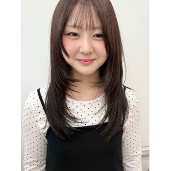 広島袋町で叶うイルミナカラーオリーブブラウン