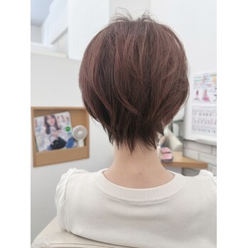 夏に映える涼しげショート